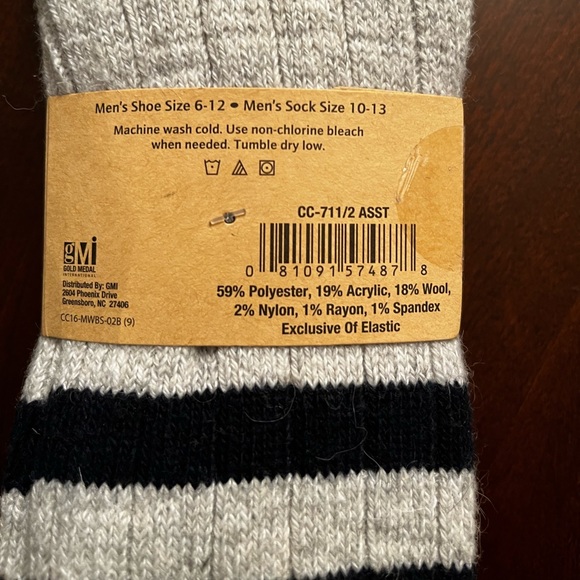 Package of 2 Clear Creek Wool Boot Socks NWT 🥾🧦 - Picture 3 of 4